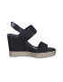 s.Oliver Sandale wedge de piele ecologica - Pled.ro