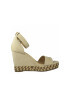 s.Oliver Sandale wedge de piele intoarsa sintetica - Pled.ro