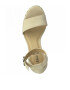 s.Oliver Sandale wedge de piele intoarsa sintetica - Pled.ro