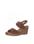 s.Oliver Sandale wedge tip espadrile de piele intoarsa - Pled.ro