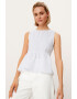 s.Oliver Top din in cu terminatie peplum - Pled.ro