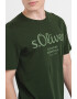 s.Oliver Tricou de bumbac cu imprimeu logo - Pled.ro