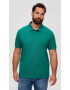 s.Oliver Tricou polo barbati big size cu logo brodat si croiala Regular fit verde inchis - Pled.ro