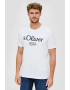 s.Oliver Tricou de bumbac cu imprimeu logo - Pled.ro