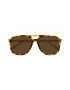 Saint Laurent Ochelari de soare aviator cu model testoasa - Pled.ro