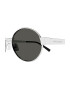 Saint Laurent Ochelari de soare ovali cu aspect metalic - Pled.ro