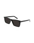 Saint Laurent Ochelari de soare patrati unisex cu lentile uni - Pled.ro