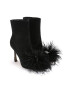 Sam Edelman Botine cu pene Ency - Pled.ro