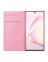 Samsung Husa de protectie LED View pentru Galaxy Note 10 Pink - Pled.ro