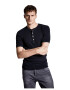 SCHIESSER REVIVAL Tricou de bumbac cu decolteu Henley - Pled.ro