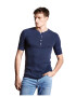 SCHIESSER REVIVAL Tricou de bumbac cu decolteu Henley - Pled.ro