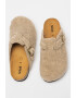 Scholl Papuci de blana shearling sintetica Fae New - Pled.ro