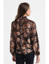 Scotch & Soda Bluza transparenta cu model floral - Pled.ro