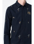 Scotch & Soda Camasa de bumbac cu broderie - Pled.ro