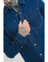 Scotch & Soda Camasa de denim cu cusaturi contrastante - Pled.ro