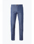 Scotch & Soda Pantaloni costum barbati cu buzunare oblice si cusaturi contraste bleumarin - Pled.ro