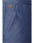 Scotch & Soda Pantaloni costum barbati cu buzunare oblice si cusaturi contraste bleumarin - Pled.ro