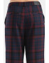 Scotch & Soda Pantaloni crop eleganti cu model in carouri - Pled.ro