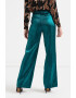 Scotch & Soda Pantaloni cu croiala ampla si aspect metalizat - Pled.ro