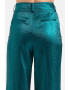 Scotch & Soda Pantaloni cu croiala ampla si aspect metalizat - Pled.ro