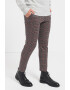 Scotch & Soda Pantaloni cu imprimeu houndstooth - Pled.ro