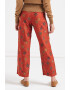 Scotch & Soda Pantaloni cu talie inalta si model cu stele - Pled.ro