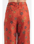 Scotch & Soda Pantaloni cu talie inalta si model cu stele - Pled.ro