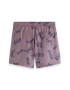 Scotch & Soda Pantaloni scurti de baie cu imprimeu text - Pled.ro