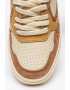 Scotch & Soda Pantofi sport low-top cu garnituri contrastante de piele si piele intoarsa Elli - Pled.ro