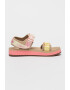 Scotch & Soda Sandale cu velcro si model floral Lydia - Pled.ro