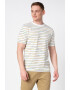 Scotch & Soda Tricou din bumbac cu model in dungi - Pled.ro