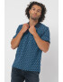 Scotch & Soda Tricou polo de bumbac cu imprimeu - Pled.ro