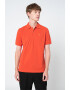 Scotch & Soda Tricou polo de bumbac organic cu logo brodat - Pled.ro