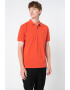 Scotch & Soda Tricou polo de bumbac organic cu logo brodat - Pled.ro