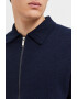 Selected Homme Cardigan de lana merinos cu fermoar - Pled.ro