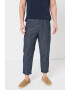 Selected Homme Pantaloni crop din amestec de in - Pled.ro