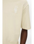 Selected Homme Tricou lejer de bumbac organic cu imprimeu pe spate - Pled.ro