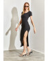 Shade Fusta midi u slit adanc lateral - Pled.ro