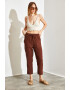 Shade Pantaloni crop cu talie inalta - Pled.ro