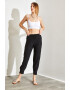 Shade Pantaloni de trening crop cu talie inalta - Pled.ro