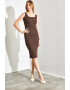 Shade Rochie bodycon si decolteu rotund - Pled.ro