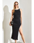 Shade Rochie midi cu slit lateral adanc - Pled.ro