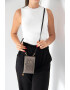 Silver&Polo Geanta crossbody mica din piele ecologica cu detalii in relief - Pled.ro