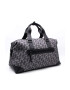 Silver&Polo Geanta duffle cu logo Gri Negru - Pled.ro