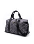 Silver&Polo Geanta duffle cu logo Gri Negru - Pled.ro