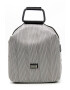 Silver&Polo Rucsac de piele ecologica cu buzunar exterior cu fermoar - Pled.ro