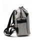 Silver&Polo Rucsac de piele ecologica cu buzunar exterior cu fermoar - Pled.ro