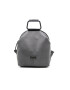 Silver&Polo Rucsac de piele ecologica cu buzunar exterior cu fermoar - Pled.ro