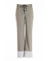 SILVY ROWSON Pantaloni slim fit cu talie inalta si decupaj - Pled.ro