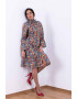 SILVY ROWSON Rochie-camasa cu model paisley - Pled.ro